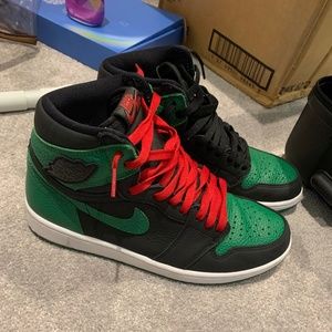 Pine Greens Jordans